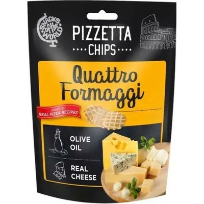 Pizzetta chips quattro formaggi 70 g