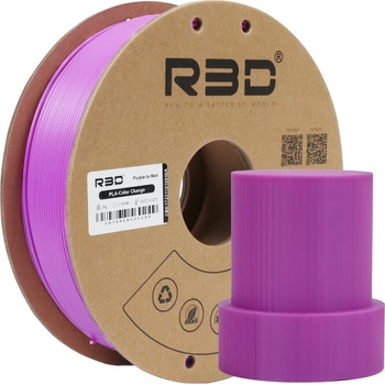 R3D PLA Color Change Purple to Red - 1.75 mm / 1000 g (R3DA102C)