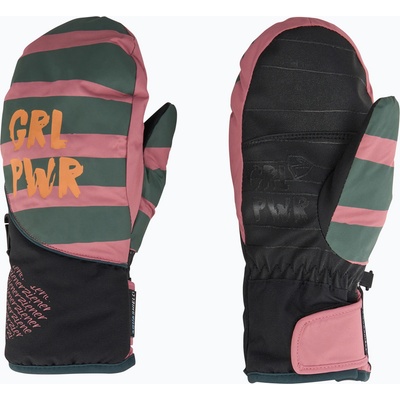 ZIENER Детски скиорски ръкавици ZIENER Liwani Aquashield PR Mitten rose blossom