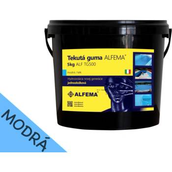 Tekutá guma ALFEMA TG500 modrá 5 kg (NOVÉ BALENIE, PÔVODNÁ RECEPTÚRA!)