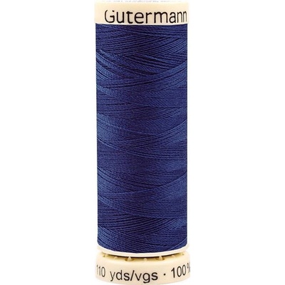 Polyesterové nitě návin 100 m Gütermann univerzální, střední, 959 Mazarine Blue