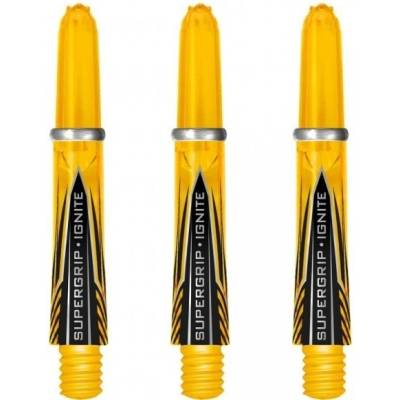 Harrows Darts Násadky Harrows Supergrip Ignite Yellow Short