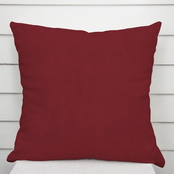 Biante Velur VLR-003 Vínovo červená 40 x 40 cm