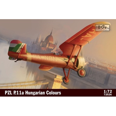 IBG PZL P.11a Hungarian Colours models 72526 1:72