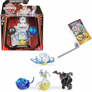 Bakugan Startovací sada speciální útok S6 Mantid Titanium Dragonoid Trox