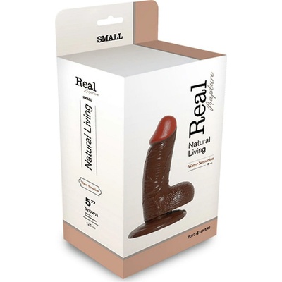 REAL RAPTURE Dildo REALISTIC DILDO BROWN 5"