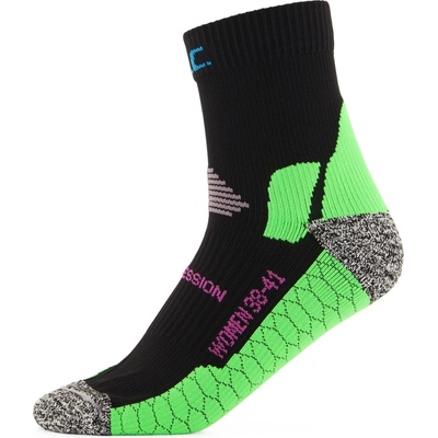 P. A. C P. A. C. Дамски компресионни чорапи P. A. C. Women's RN 6.0 Running Pro Mid Compression Compression socks - Black - размер 35-37 (EU) (207-0849-0112)