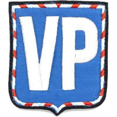 Nášivka rukávová "VP" VOJENSKÁ POLÍCIA