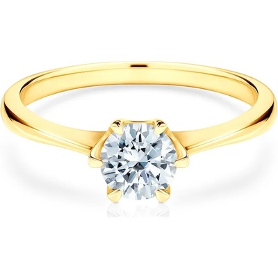 SAVICKI Годежен пръстен Solitaire: злато. диамант