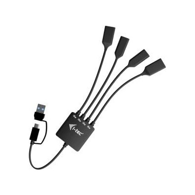 HI-TEC USB извод i-Tec CACBLHUB2A2C Черен