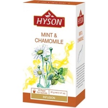 HYSON čaj porciovaný bylinný Mint and Chamomile 40 g