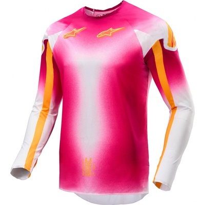 Alpinestars Supertech SX AFD MIG 2025 ružovo-bielo-oranžový