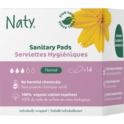 Naty Eco Denné vložky Normal 14 ks