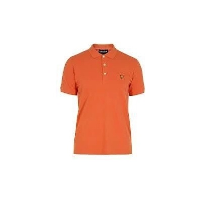 Scott Lyle & Scott pánské polotriko Lyle and oranžové