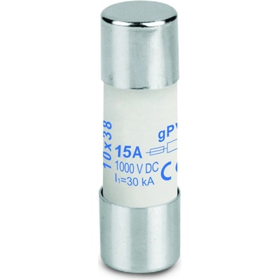 Bezpečnostní pojistka FUSE 10X38 15A 1000 VDC GPV Weidmüller 2783250000