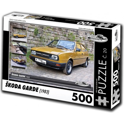 RETRO-AUTA č. 20 Škoda Garde 1983 P05-720 500 dílků