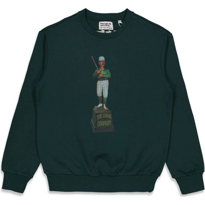 The Loose Company MIKINA TROPHY CREWNECK zelená