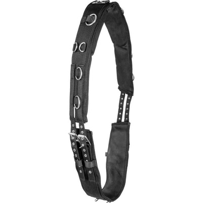 WALDHAUSEN Lonžovací obřišník Supersoft black – Zboží Dáma
