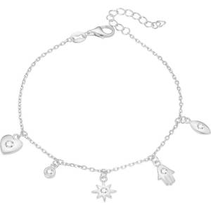 Silenti Jewelry Сребърна гривна "Забележимост