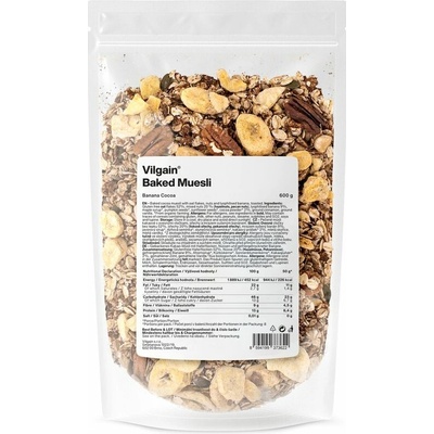 Vilgain Muesli banán kakao & skořice 600 g