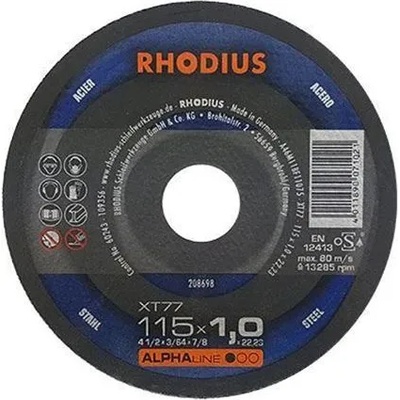 диск за рязане на метал Ф115х1.0 (208698)