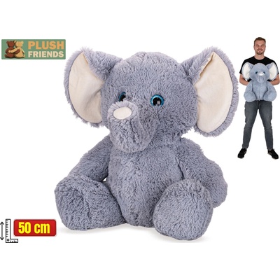 Mikro trading Plush FriendsSlon 50 cmsedící
