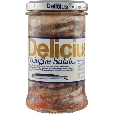 Delicius ančovičky v soli 310 g