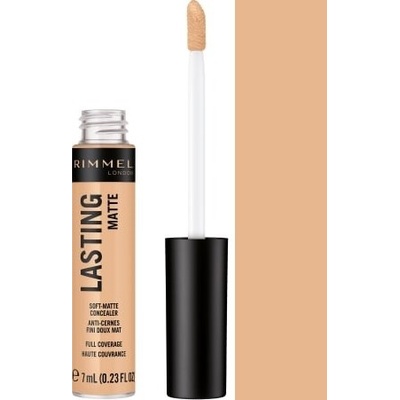 Rimmel London Lasting Matte Concealer Korektor 015 True Ivory 7 ml