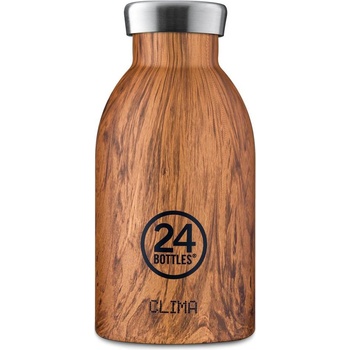 24Bottles Термобутилка Clima Wood 330 мл (96)