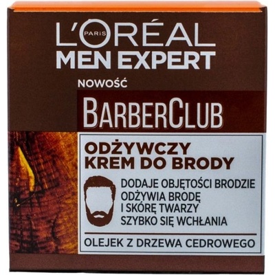 L'Oréal Paris, Men Expert Barber Club výživný krém na fúzy 50ml