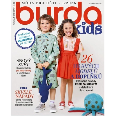 Burda Kids speciál 1/2026 - móda pro děti – Hledejceny.cz