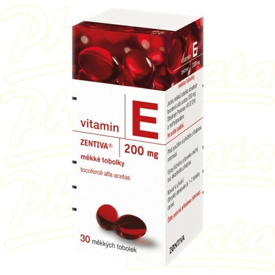 Zentiva Vitamin E 100 30 měkkých tobolek