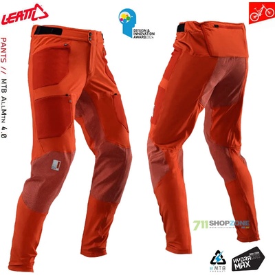 Leatt dlhé MTB AllMtn 4.0 pánske glow