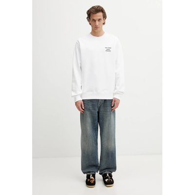 Drôle de Monsieur Памучен суичър Drôle de Monsieur Le Sweatshirt Slogan (PERM.SW149.CO127.WT)