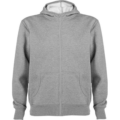 Roly Montblanc pánska mikina s kapucňou CQ6421 Heather Grey