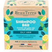 Beauterra Tuhý šampón s mätou a citrónovou kôrou 75 g