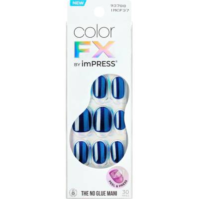 KISS Samolepiace nechty imPRESS Color FX Reconnect 30 ks