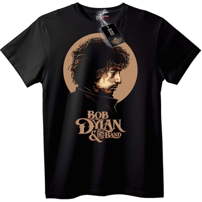 NOONEBRAND Тениска Bob Dylan & Неговата Група - M, White
