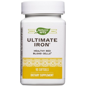 Nature's Way Ultimate Iron, 90 капсули, Nature’s Way