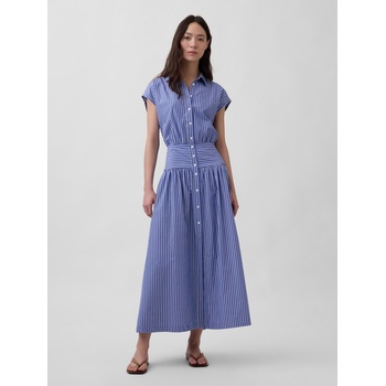 GAP Ризени поплинени макси рокли GAP GAP | Sin | ЖЕНИ | XXS