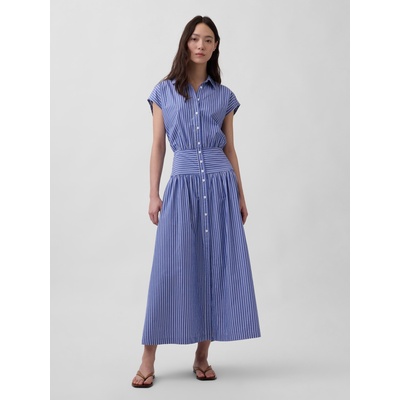 GAP Ризени поплинени макси рокли GAP GAP | Sin | ЖЕНИ | XXS