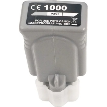 Compatible Canon PFI-1000PGY, 0553C001 cнимка сив (photo gray) съвместими касети (0553C001)