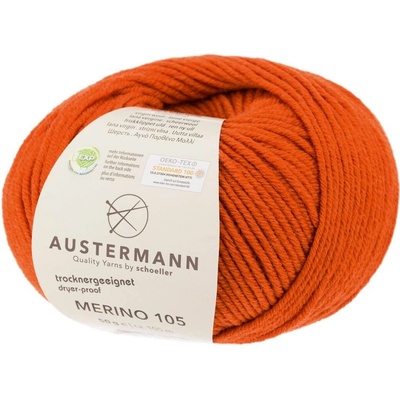 Pletací příze Austermann Merino 105 EXP Barva: 367 TERRACOTTA