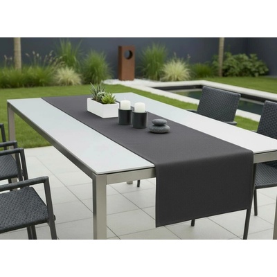 Mybesthome Venkovní běhoun ubrus RUNNER color 02 antracit 40x140 cm