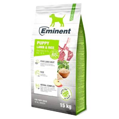 Eminent Dog Puppy Lamb & Rice 15 + 2 kg