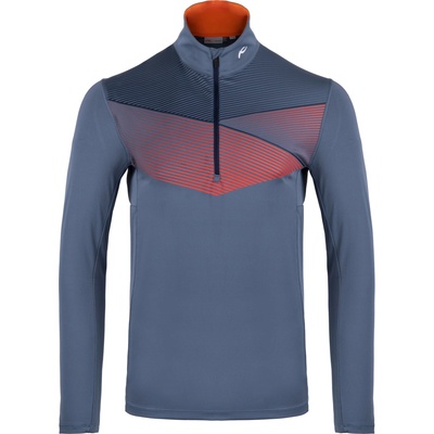 Kjus Men Hydraulic Midlayer Half-Zip Atlanta Blue/Steel Blue