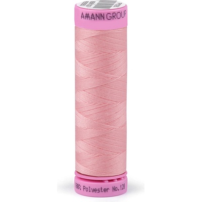 Polyesterové nitě návin 100 m Aspo Amann Varianta: 1063 Peach Pearl, Balení: 5 ks