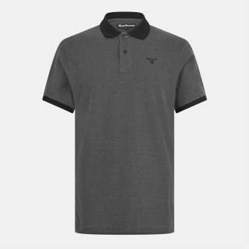 Barbour Блуза с яка Barbour Mens Sports Polo Mix Shirt - Black