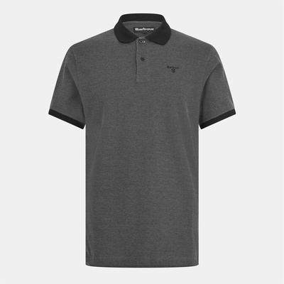 Barbour Блуза с яка Barbour Mens Sports Polo Mix Shirt - Black