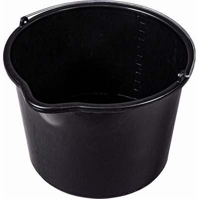 Pro-Tech shop Stavebné vedro 12l s lievikom, čierne 81736
